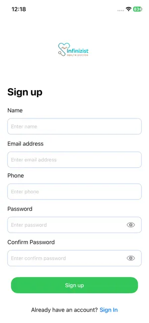 Infinizist Health Doctor screenshot 3