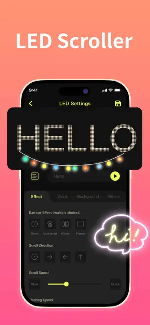 LED Banner-Scroller Text Maker screenshot 3
