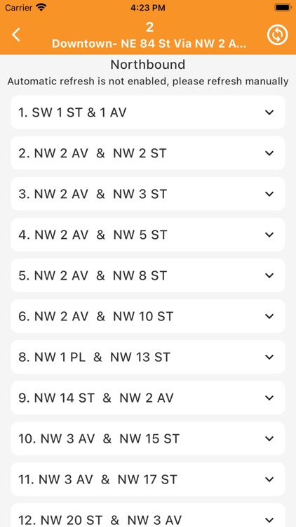Miami Bus Tracker - MDT