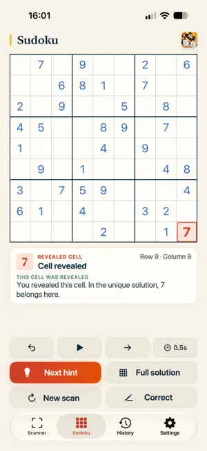 SudoFlash: AI Sudoku Scanner screenshot 3