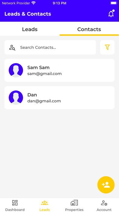 RealtyPro CRM Screenshot