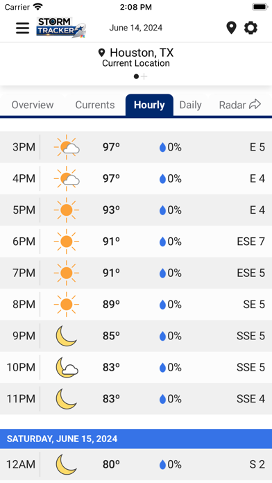 KPRC 2 Weather Screenshot