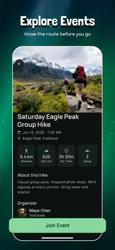 Nook: Trail & Hike Community screenshot 5 of 5
