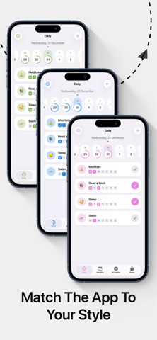 Habit Tracker - Habittr iPhone screenshot