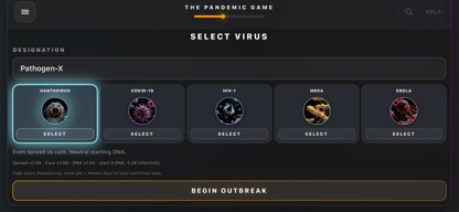 The Pandemic Game screenshot 1