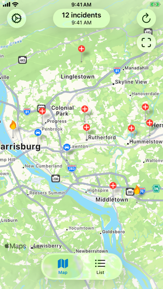App screenshot