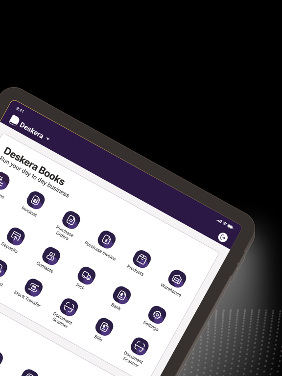 Deskera: Business & Accounting iPad screenshot 2 - Business app