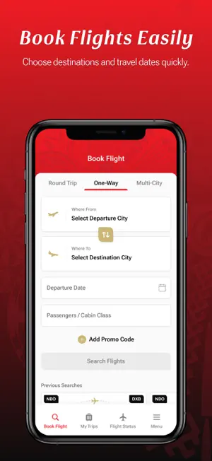 Kenya Airways screenshot 3
