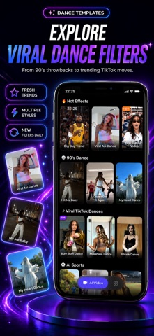 AI Video Generator Dance AI iPhone screenshot