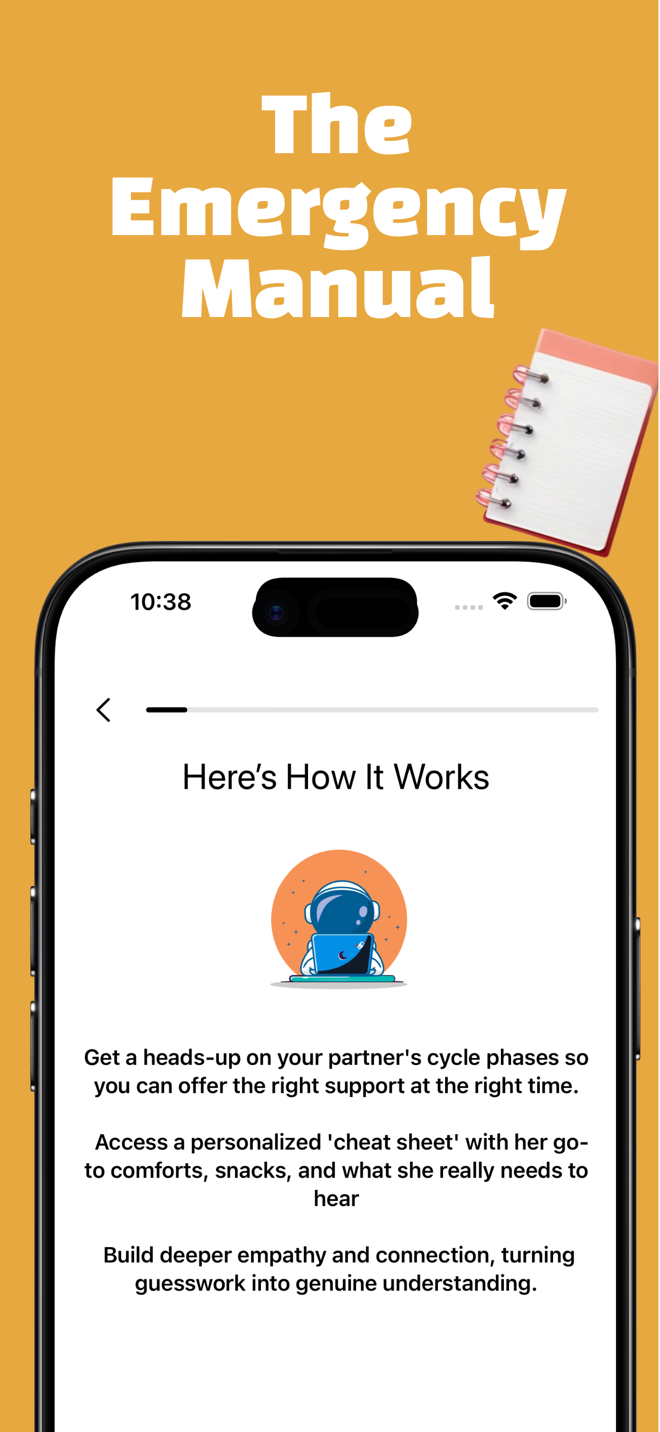 MoonM8: Period tracker for men