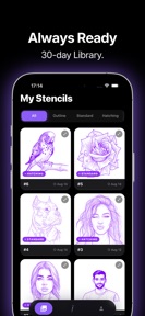 Stentoo AI - Tattoo Stencil screenshot