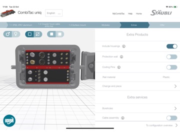 CombiTac Configurator app screenshot 2