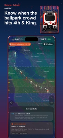 Caltrain Schedule & Tracker Screenshot 3 of 6