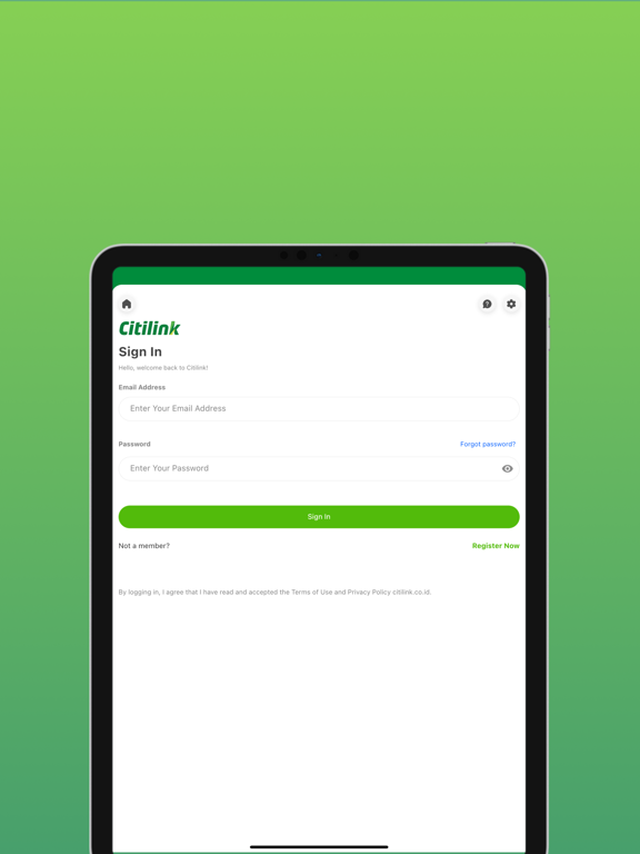 App screenshot