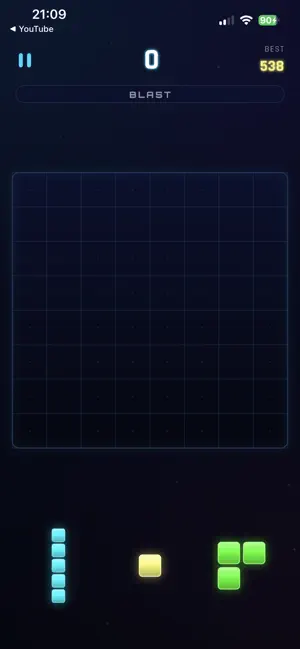 Neon Blast Puzzle screenshot 2