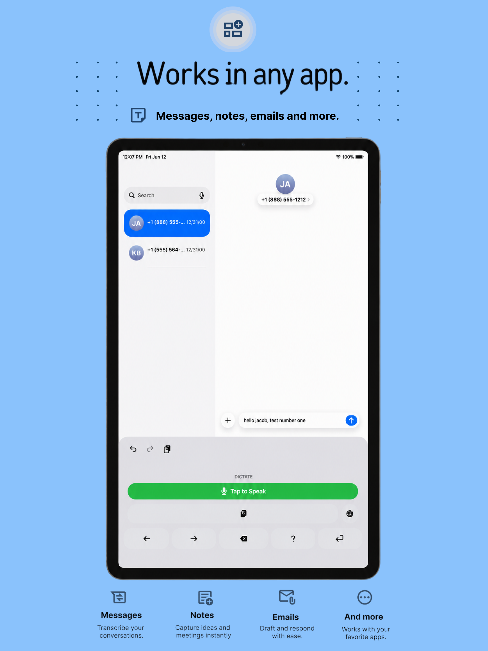 lowercase speech to text screenshot 6