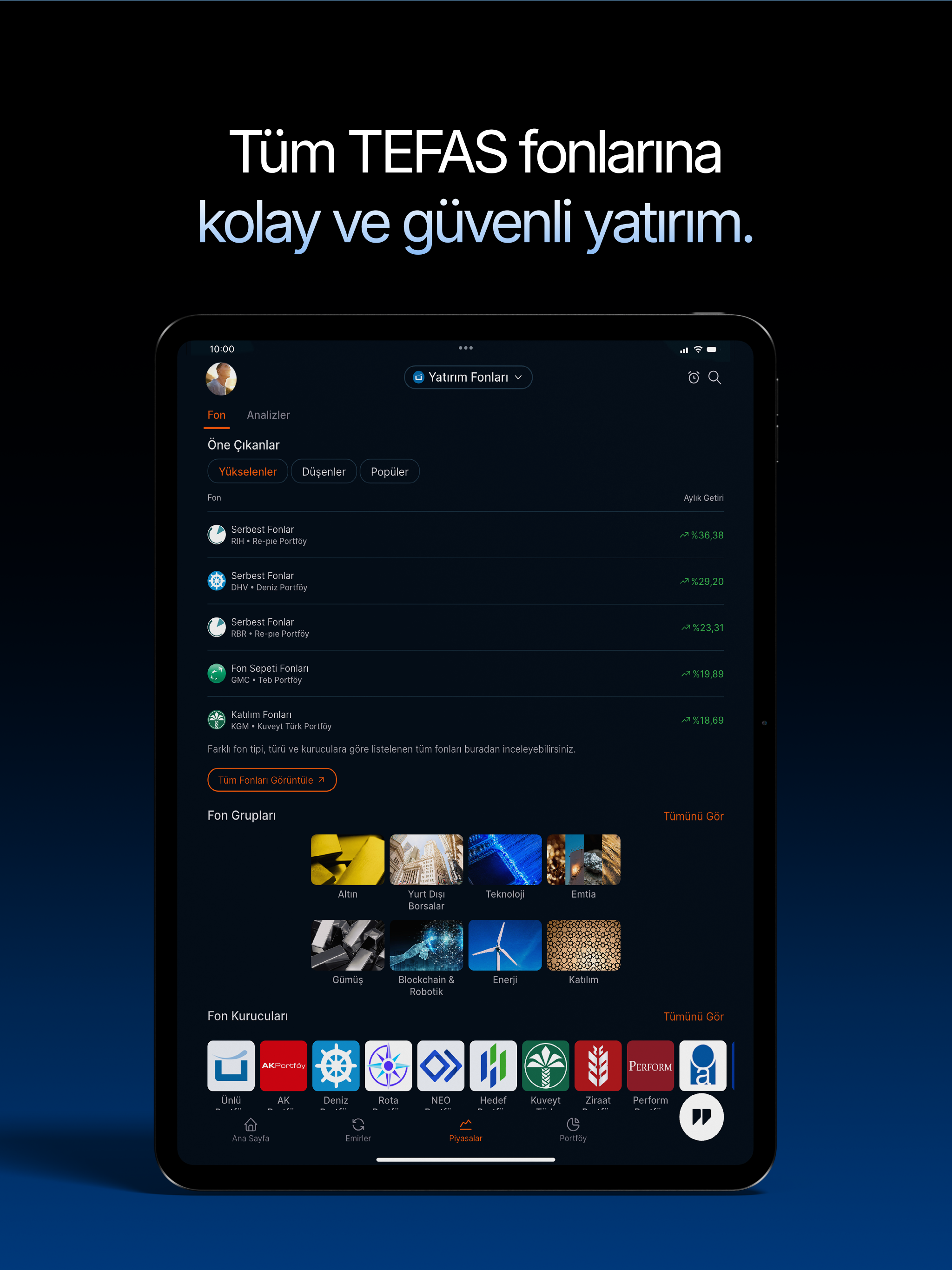 Piapiri Borsa Hisse Alım Satım screenshot 13