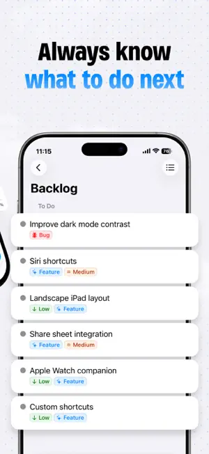 Project Planner: Milestones screenshot 3