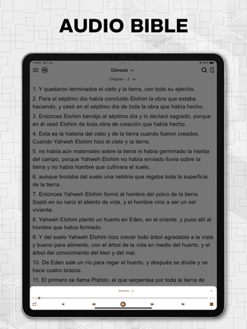 Biblia Israelita Nazarena, VIN iPad screenshot