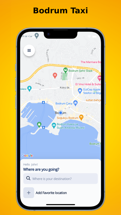 Bodrum Taxi Screenshot