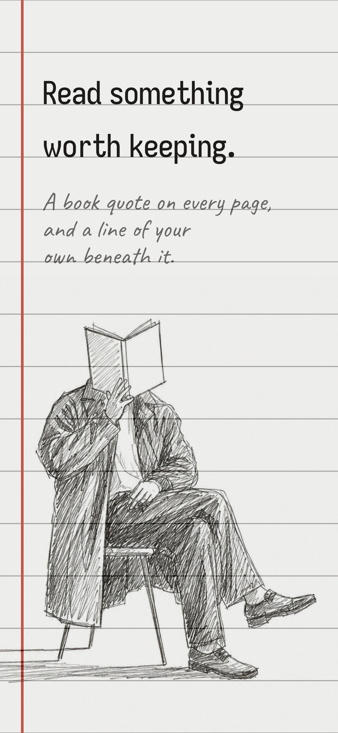 Screenshot 1 of Folia: Curated Book Quotes