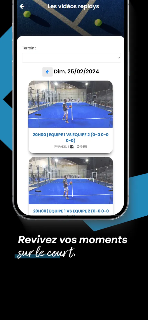 Screenshot #2 pour ACE PADEL JURA