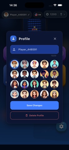 4 in a row Connecting Game iPhone screenshot