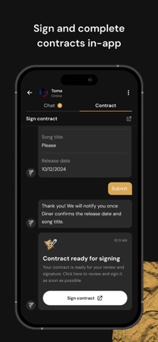 Feeture: Artist & Music Collab screenshot