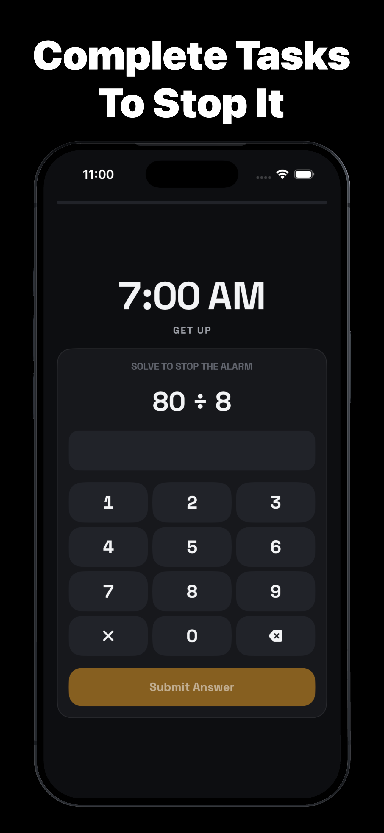 Rizen - Tasked Alarm Clock screenshot 2