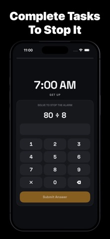 Rizen - Tasked Alarm Clock Screenshot 2 of 4
