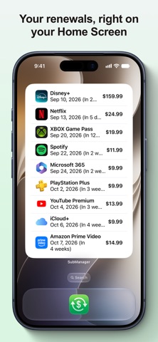SubManager: Subscriptions Screenshot 6 of 7