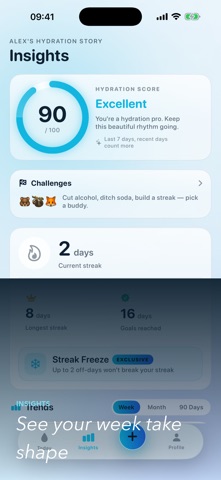 Hydria: Water Tracker Screenshot 3 of 4