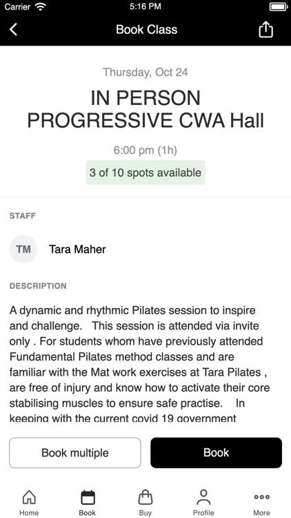 Tara Pilates