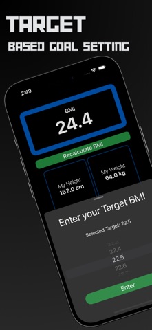 BMI Calculator & Weight Track Screenshot 3 of 4