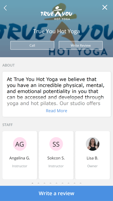 True You Hot Yoga Screenshot