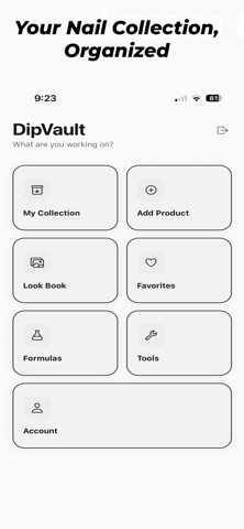 DipVault app screenshot