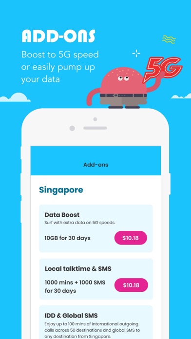 GOMO Singapore Screenshot