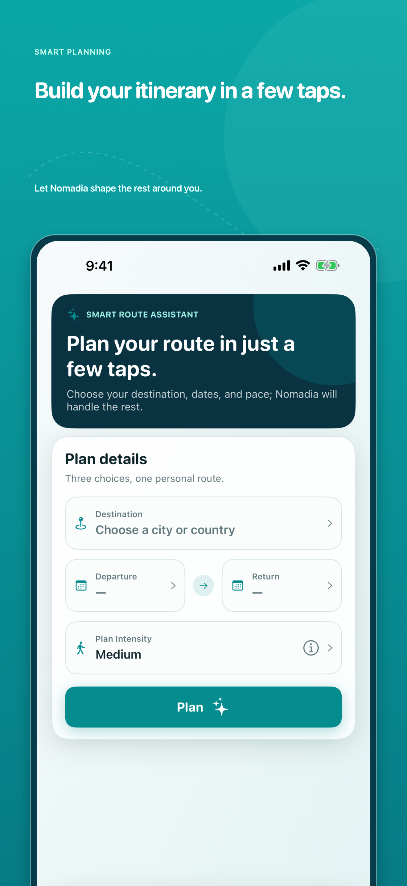Nomadia AI: Travel Planner screenshot 2