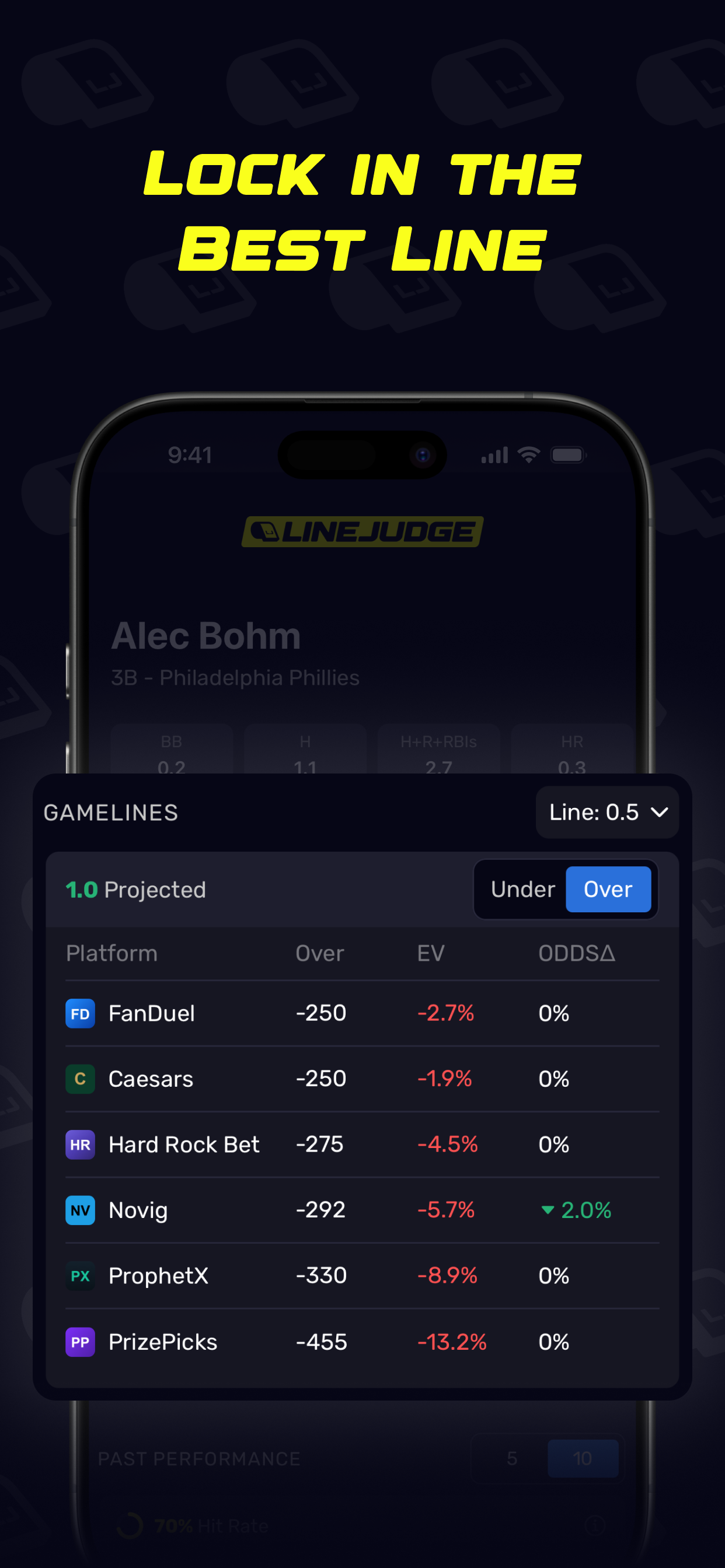 LINEJUDGE: AI Prop Insights