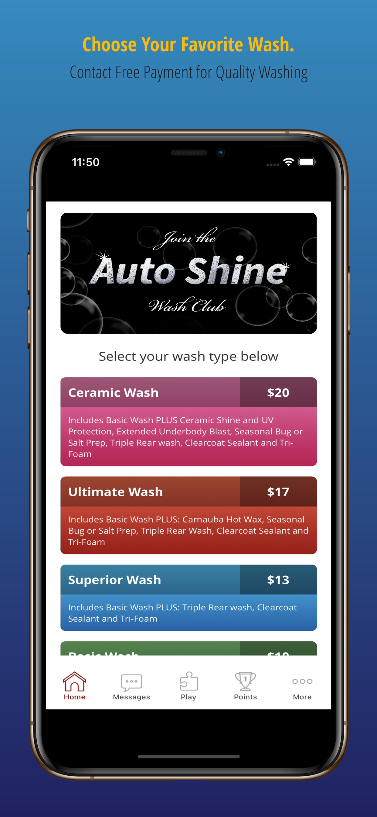 Auto Shine Wash Club