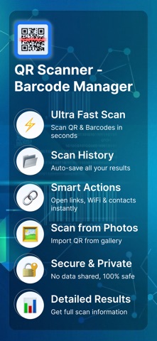 QR Barcode Scanner: Bulk Maker Screenshot 1 of 7