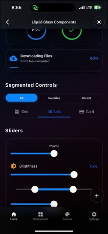 Flutter Liquid Glass Kit Screenshot 3 of 10