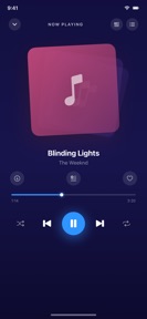 Cloud Music Player — BeeStudio screenshot