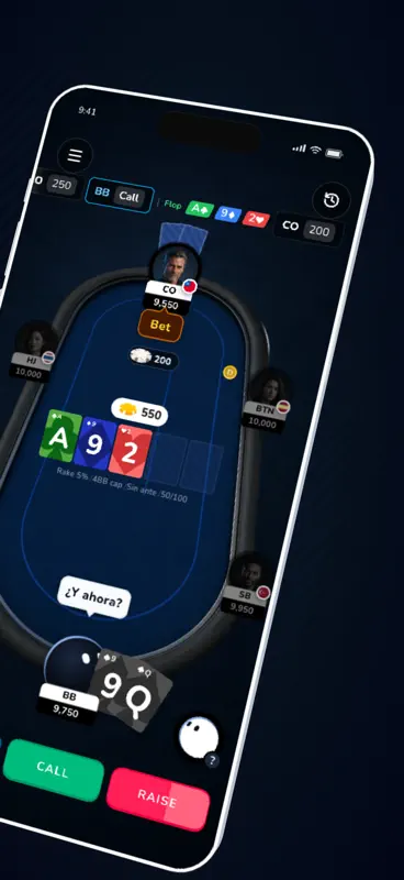 POKER Q'z — ポーカー学習＆GTOトレーナー screenshot 2 of 9