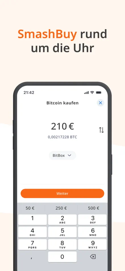 Coinfinity app screenshot 6