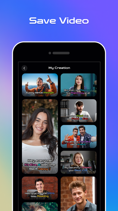 AI Video Caption Generator Screenshot