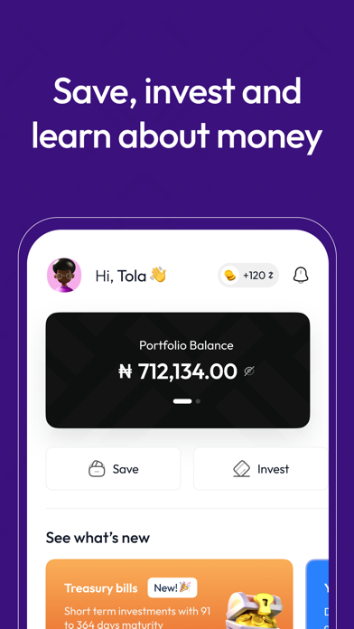 Zedcrest Wealth iPhone screenshot 1 - Finance app
