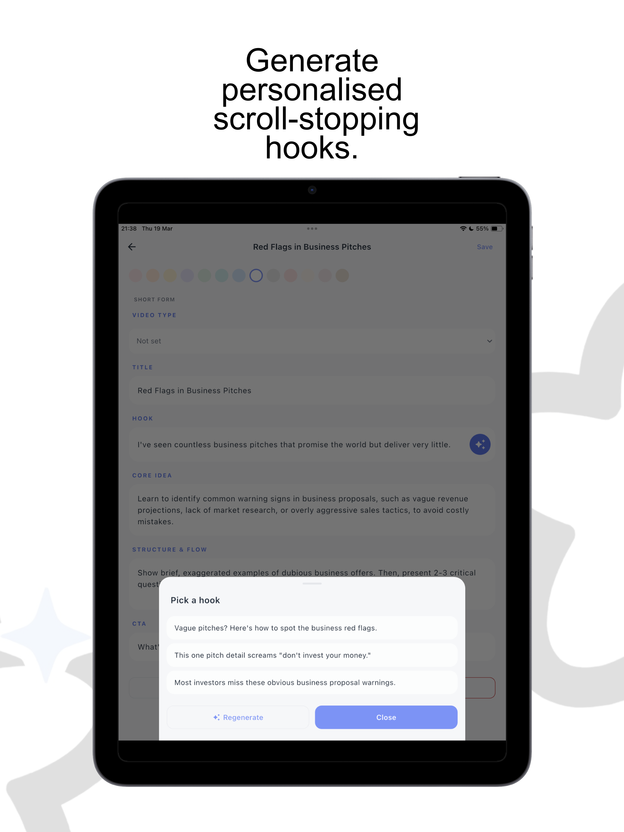 Bloomo: AI Ideas & Drafts screenshot 10