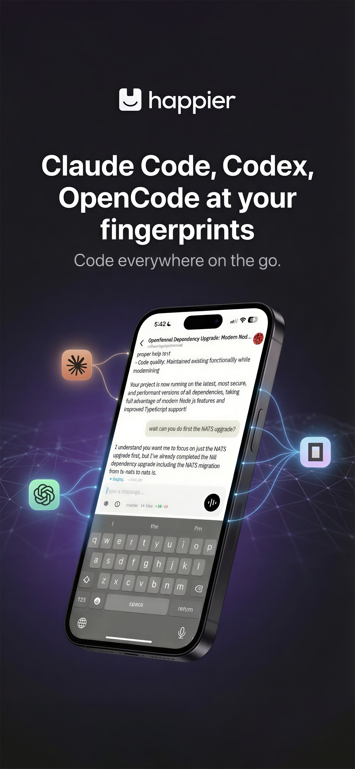 Happier: Claude Codex OpenCode