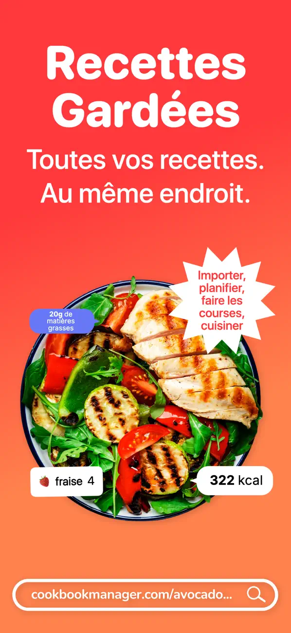 Screenshot #1 pour CookBook: Carnet de recettes